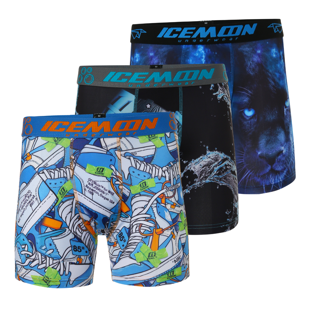 Pack Blue - 3 Boxers