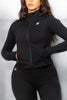 Black Core Zip Jacket