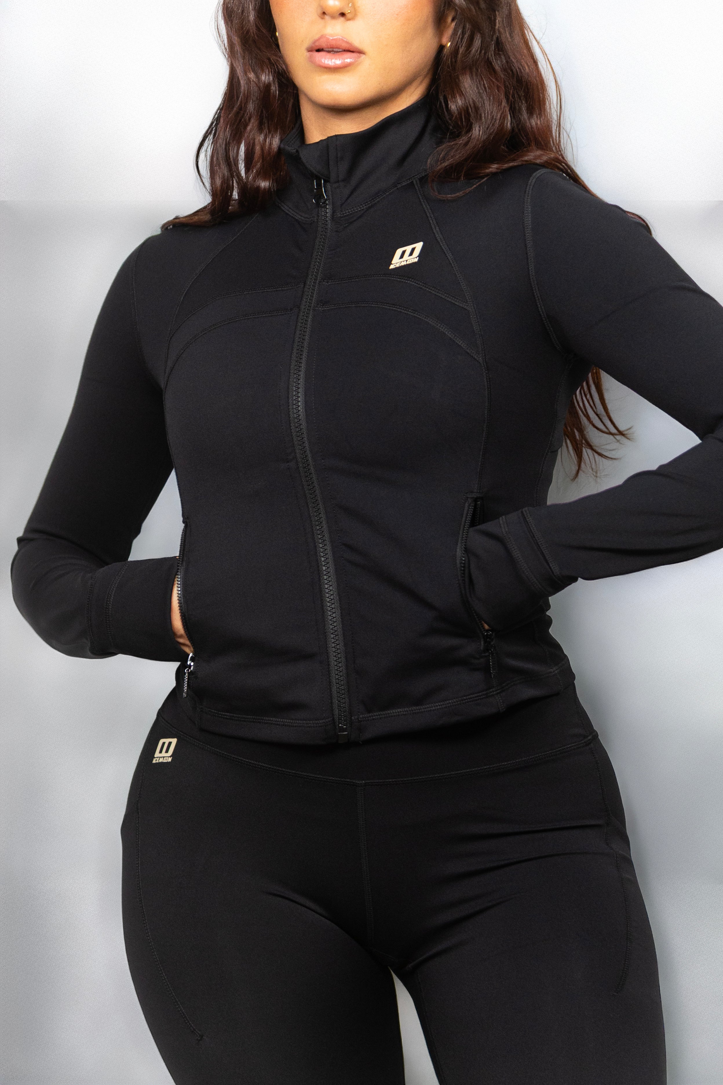 Black Core Zip Jacket