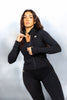 Black Core Zip Jacket